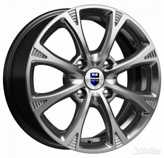 R15 4x100 6J ET48 D54,1 Rapid Блюз-оригинал (кс606) Дарк платинум