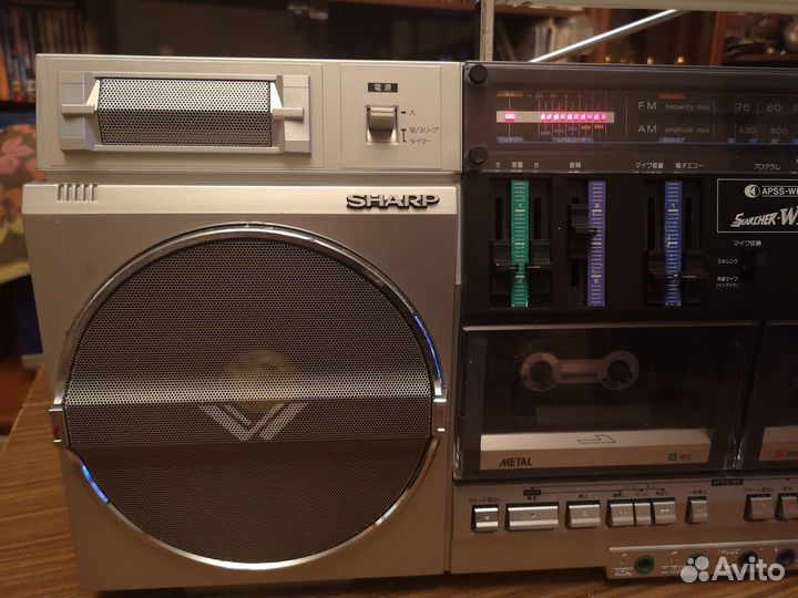 Кассетный магнитола sharp GF-757