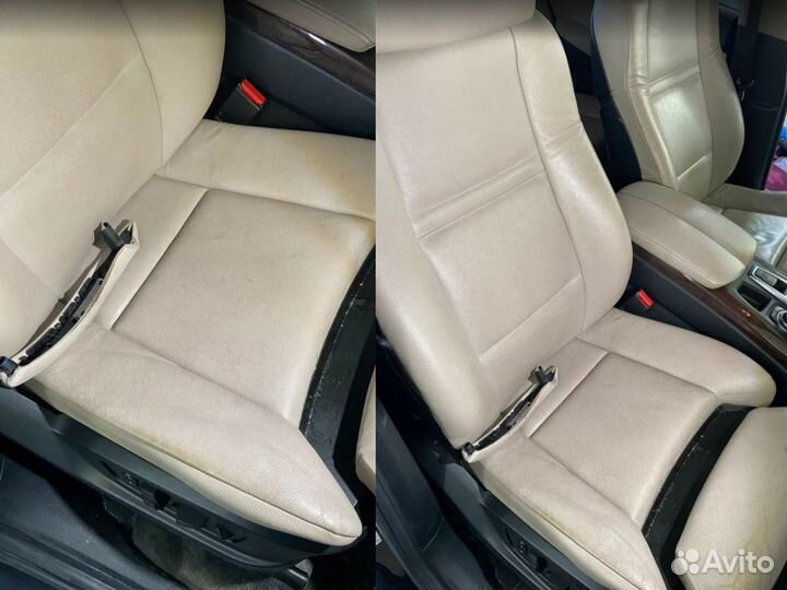 Реставрация кожаного салона автомобиля