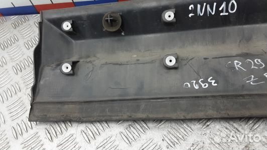 Молдинг двери задней правой land rover freelander