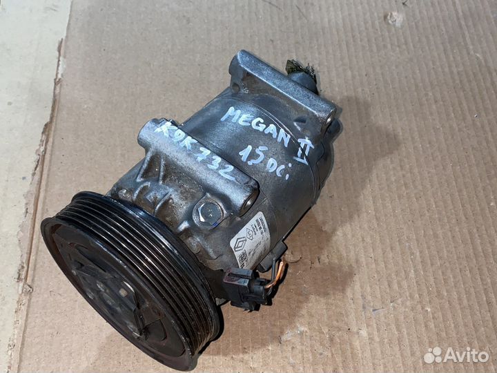 Компрессор кондиционера Renault 1.5dci К9К