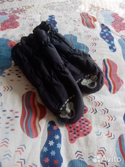 Варежки зимние детские