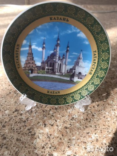 Сувенирная тарелка Казань