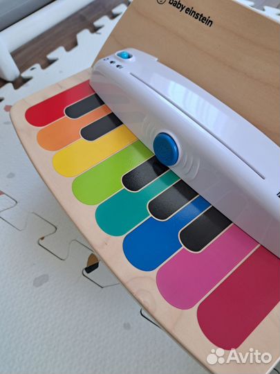 Hape пианино ксилофон барабан музыкальные игрушки