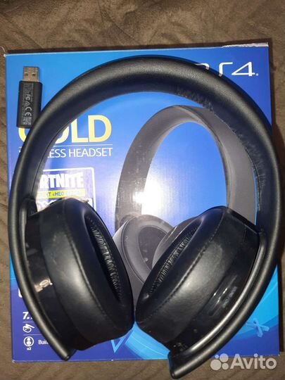 Наушники sony playstation gold