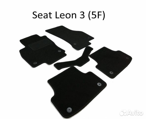 Коврики Seat Leon 3 (5F) текстильные