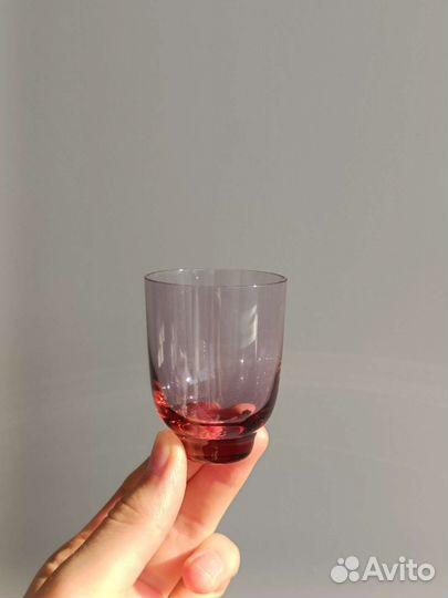 Стопки / рюмки СССР цветное стекло 75 мл