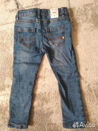 Джинсы для девочки 104