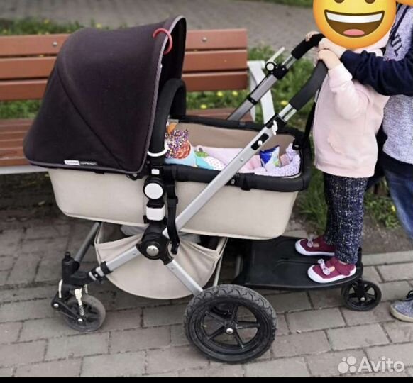 Коляска bugaboo cameleon 3в1 с автолюлькой