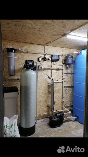 Монтаж водоподготовки, обратного осмоса