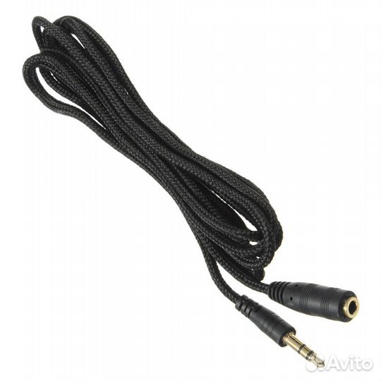 Аудио Кабель 3.5 мм джек-джек 1.2/2/3/5 метров