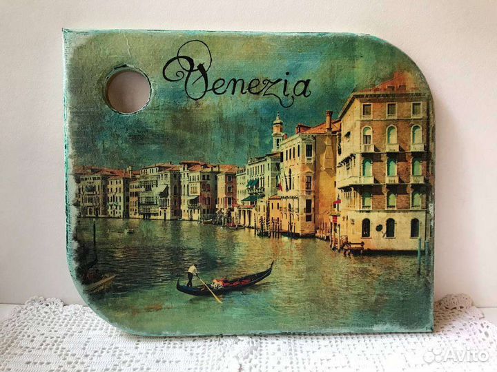 Доска деревянная разделочная, для подачи блюд