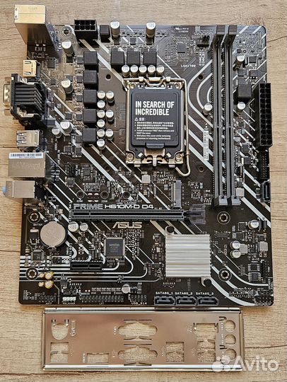 Б/у Мат.плата 1700 asus prime H610M-D D4