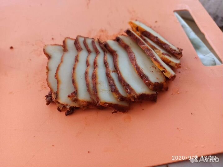 Конское копченное сало Халяль