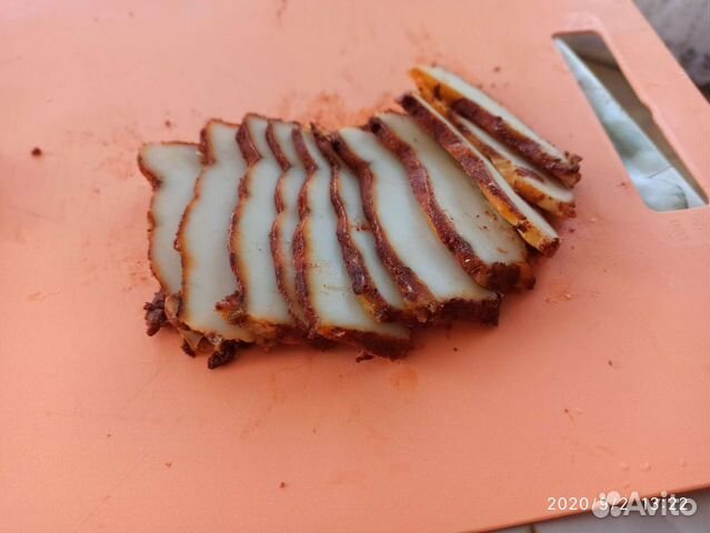 Конское копченное сало Халяль