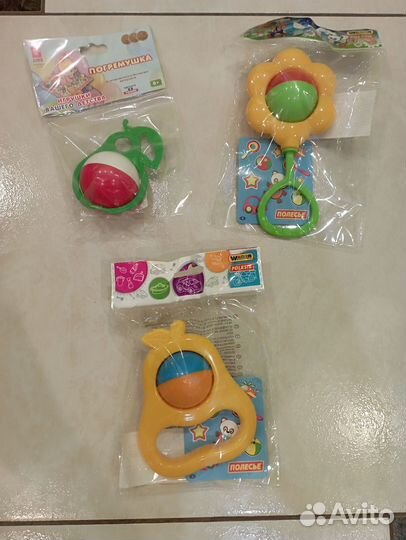 Игрушки погремушки