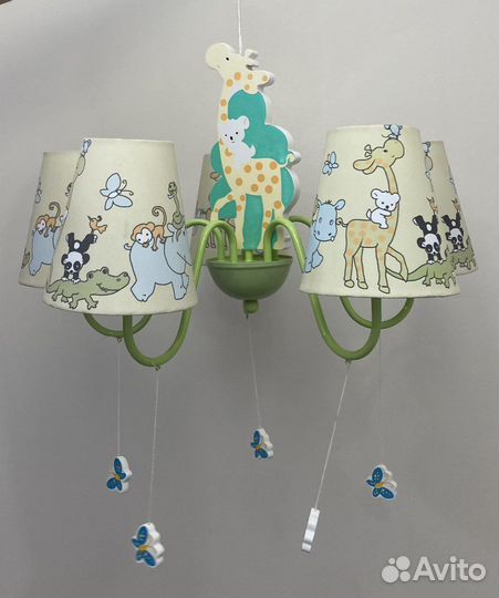 Люстра светильник потолочный с лампочками