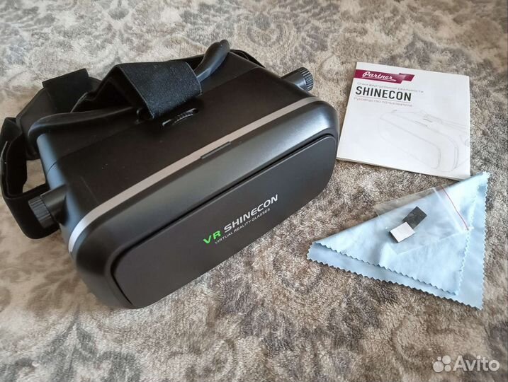 Очки для смартфона VR Shinecon, черный