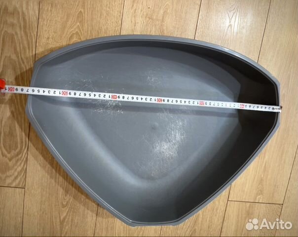 Лоток для кошек и собак глубокий угловой