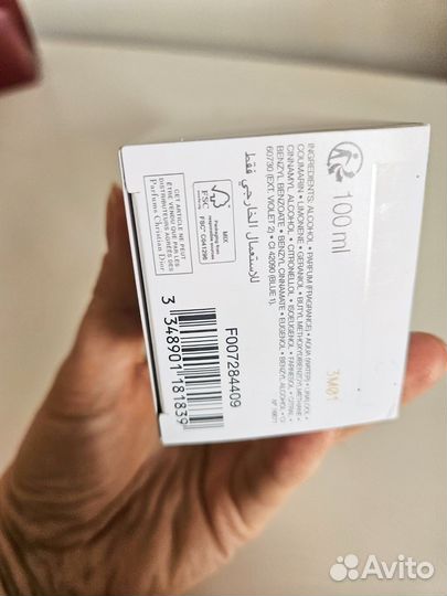 Коробка от dior addict