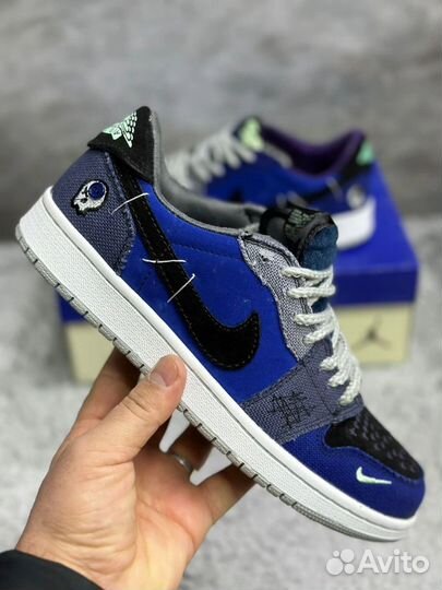 Кроссовки Nike air Jordan 1 low x voodoo