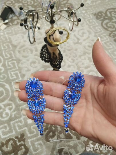 Серьги бижутерия