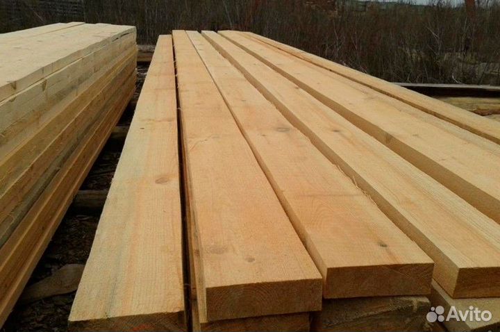 Доска хвоя сухая строганная категории ав