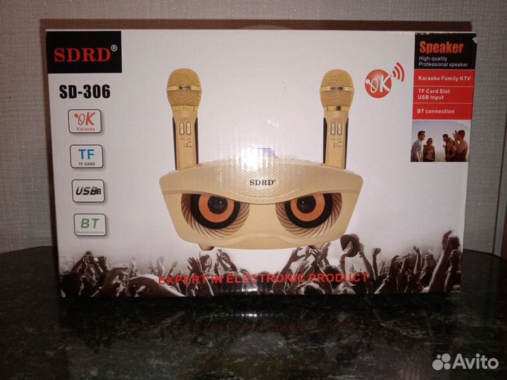 Беспроводная караоке система sdrd SD-306