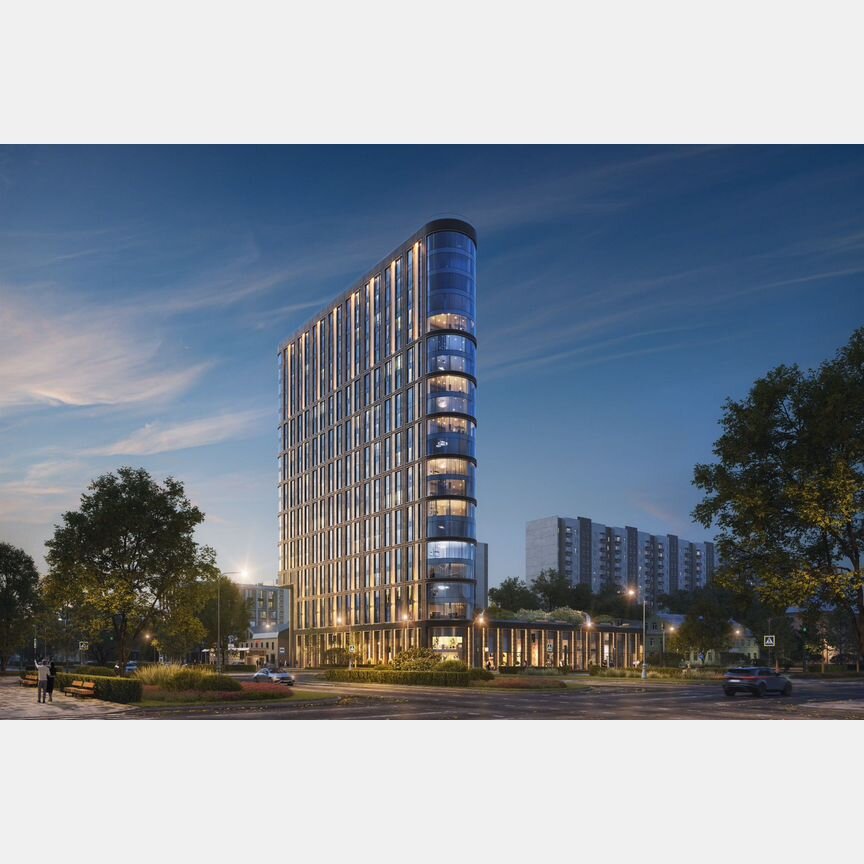 Квартира-студия, 24,8 м², 13/19 эт.