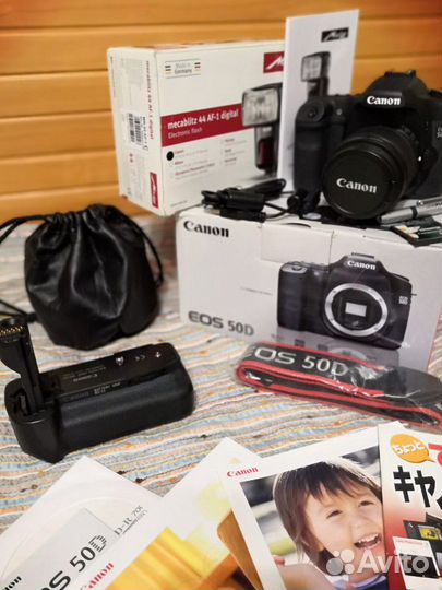 Продается зеркальный фотоаппарат Canon EOS 50D