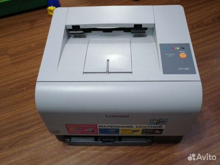 Цветной лазерный принтер Samsung clp 300