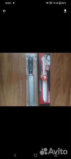 Нож не требует заточки