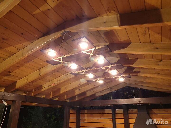 Светильник из дерева под любой размер