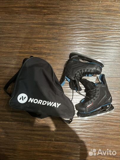 Коньки хоккейные nordway 38размер