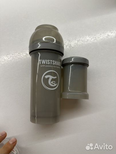Бутылочка twistshake новая