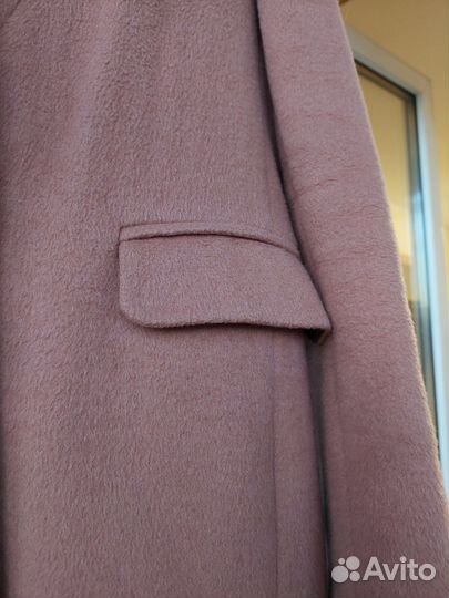 Пальто Belucci шерсть цвет пыльной розы