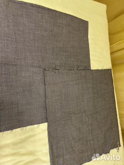 3 отреза ткани