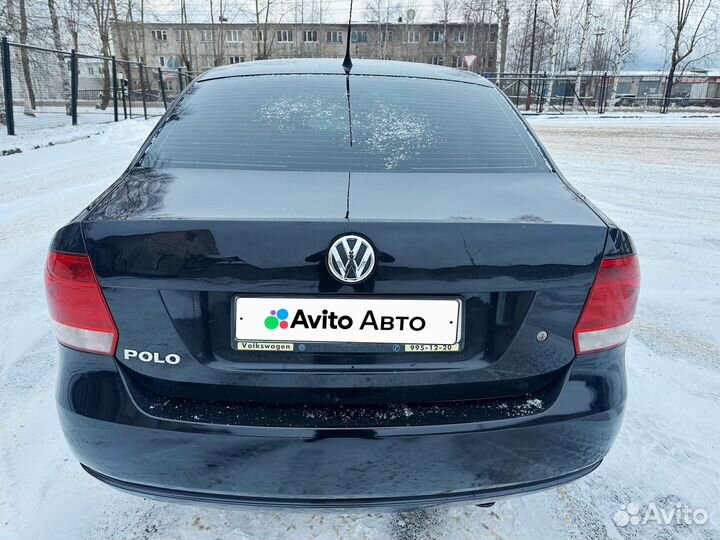 Volkswagen Polo 1.6 МТ, 2012, 108 000 км