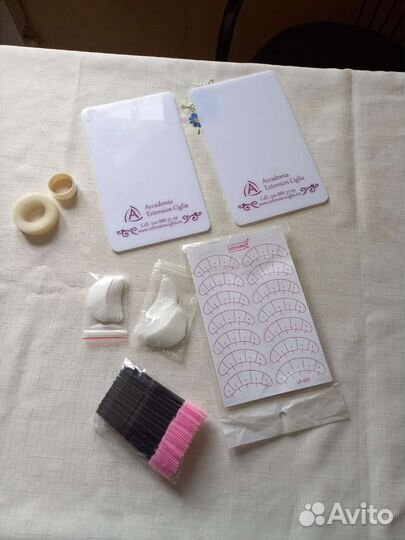 Палетки патчи щеточки наращивания ресниц