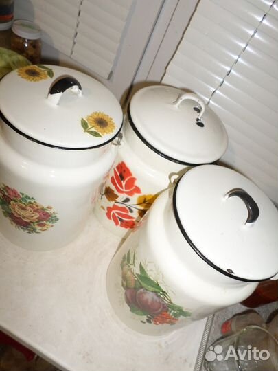 Бидон эмаллированный 3 литра