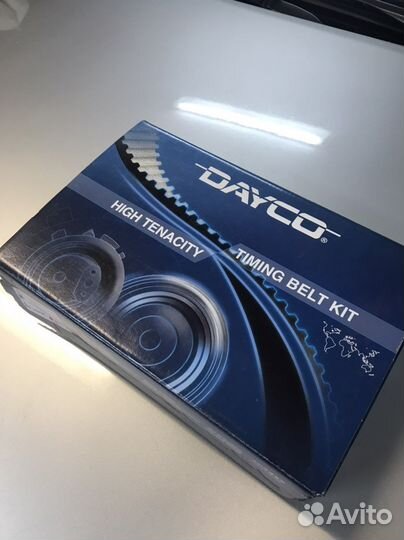 Комплект для замены. Ремень тнвд с роликом