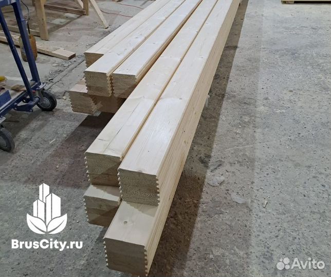 Клееный профилированный брус