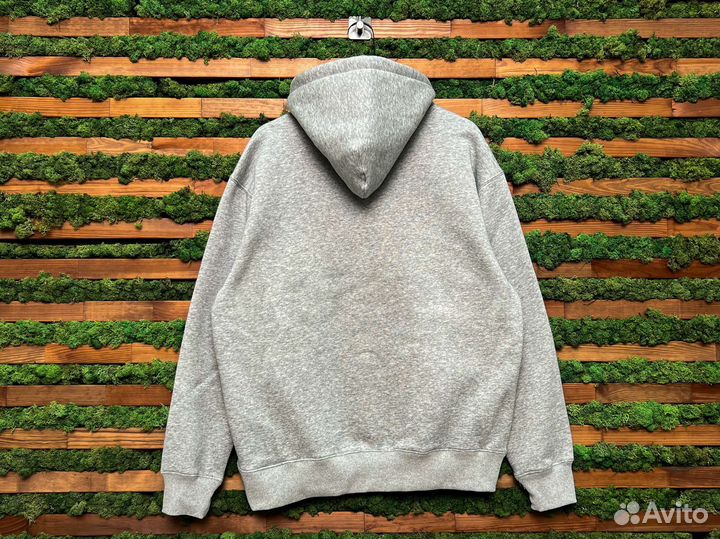 Nike x Stussy Fleece Hoodie Grey