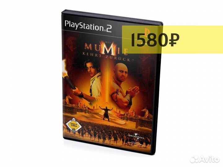 Die Mumie kehrt zur ck, б/у, английский (PS2)