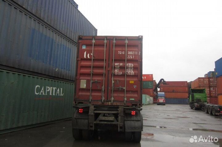 Контейнер 20 футов б/у tghu3002112