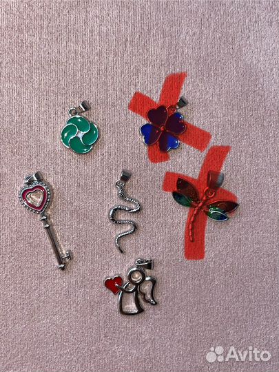 Подвески кулоны бижутерия Sunlight