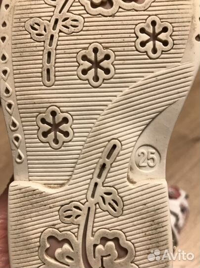 Босоножки для девочки 25 размер