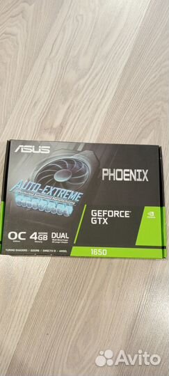 Видеокарта Asus PH-GTX1650-O4GD6