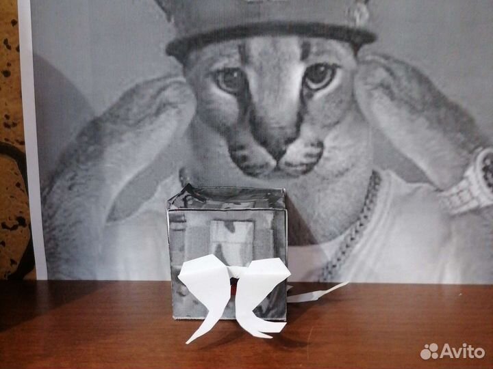 Шлёпа воённый из бумаги