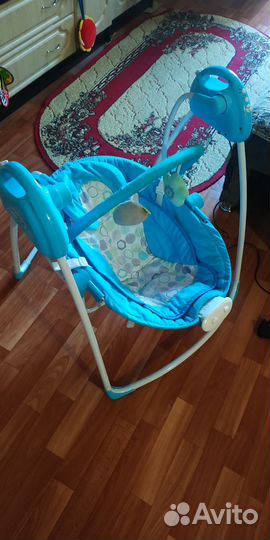 Детские качели электрические